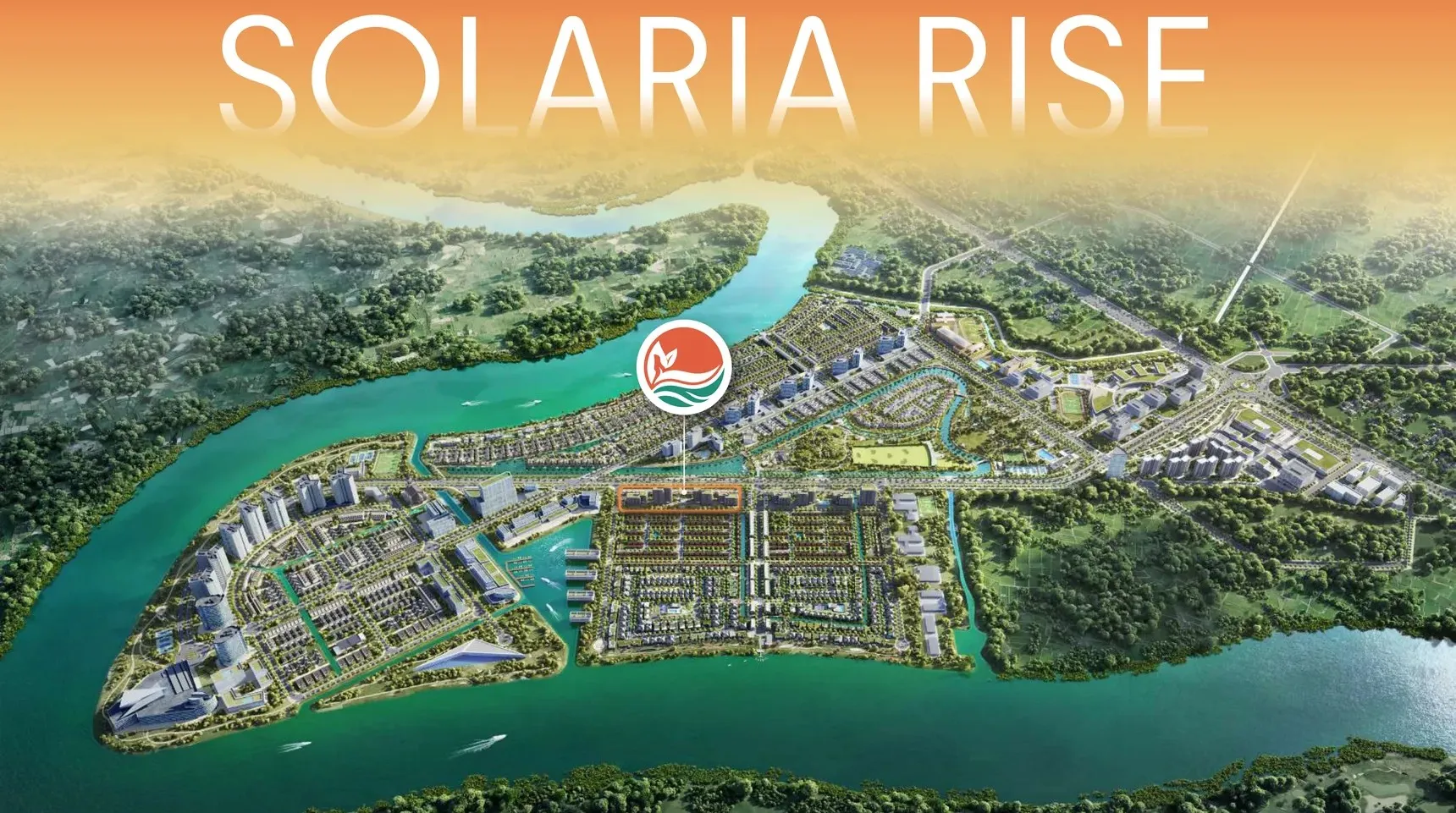 Vị trí dự án Solaria Rise